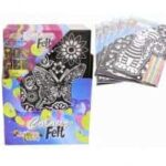Assorted Designs Felt Set 28cm x 38cm CDU