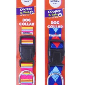 Assorted Medium Dog Collar by Copper & Pals, 33-54cm