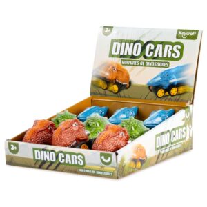 Assorted Mini Die-Cast Dino Cars