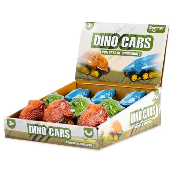 Assorted Mini Die-Cast Dino Cars