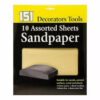 **Assortment**: The assortment suggests that the pack includes sandpaper sheets with different grit sizes. This allows for versatile use, from coarse to fine sanding. Common...