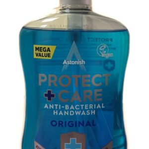 ASTONISH BLUE ANTIBACTERIAL HANDWASH 650ML WITH CLEAN & PROTECT FORMULA