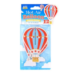 AUTO EXTRAS 3D HOT AIR BALLOON VEHICLE AIR FRESHENER