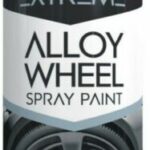 AUTO EXTREME AX BLACK ALLOY WHEEL SPRAY PAINT 300ML FOR AUTOMOTIVE USE