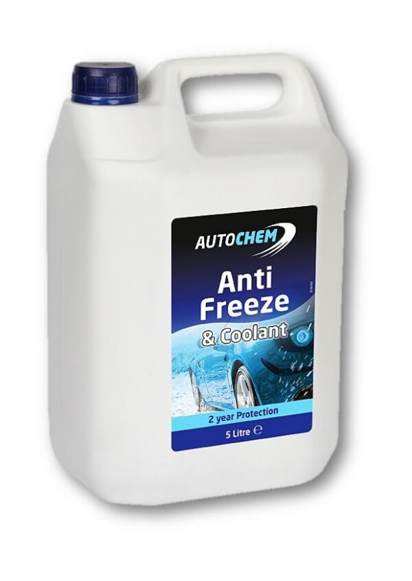 AUTOCHEM BLUE 5L ANTIFREEZE & COOLANT CONCENTRATE PROTECTION