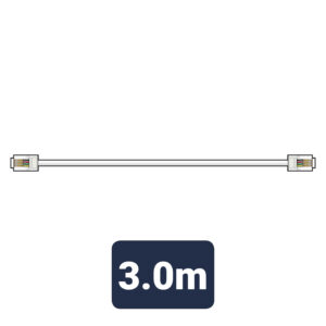 AV:LINK 3M RJ11 to RJ11 Broadband/Modem Cable