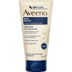 Aveeno Hand Cream for Skin Relief, 75ml