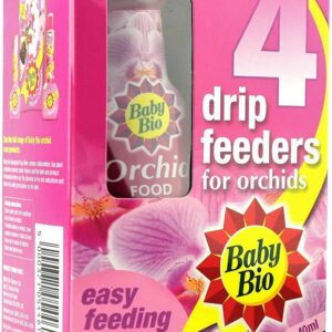 Baby Bio Orchid Drip Feeders 40ml, Pack of 4