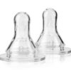 BABYPIPKIN SILICONE NIPPLES (STANDARD BOTTLE NECK) PACK OF 2