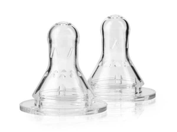 BABYPIPKIN SILICONE NIPPLES (STANDARD BOTTLE NECK) PACK OF 2