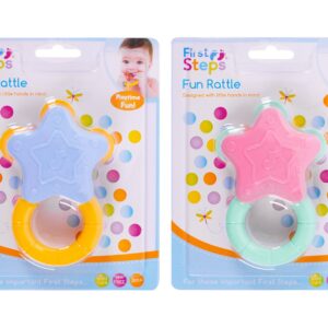 Baby's First Steps Playtime Star Rattle