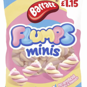 Barratt Mini Flumps 130g, Priced at £1.15