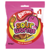 Barratt Sour Worms 100g - Priced at £1