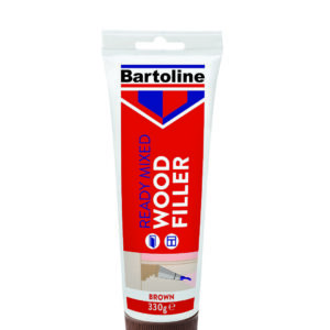 BARTOLINE 330GM Flexible Brown Instant Ready-Mix Wood Filler Tube