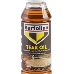 Bartoline Teak Oil for Protecting Wooden Furniture, 250ml