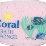 Bath Sponge in Coral