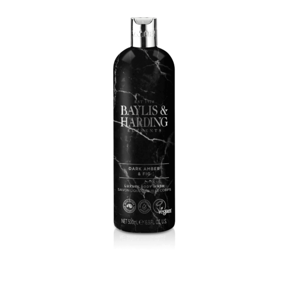 Baylis & Harding Elements Body Wash with Dark Amber & Fig, 500ml