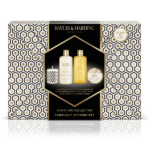 Baylis & Harding Gift Set with Sweet Mandarin & Grapefruit Scented Candle, Elegantly Wrapped