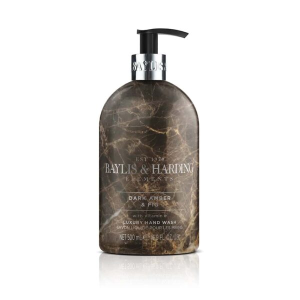 Baylis & Harding Goodness Elements Hand Wash in Dark Amber & Fig, 500ml