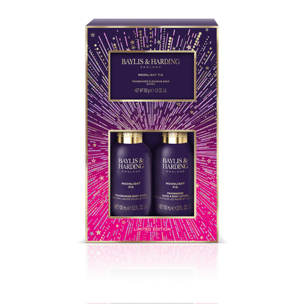 Baylis & Harding Moonlight Fig "Make Me Sparkle" Bath Gift Set