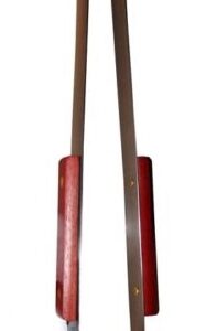 BBQ Tongs with Steel and Wooden Handle