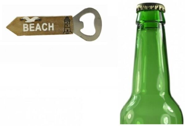 Beach-Themed Resin Bottle Opener