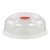 BEAUFORT 27CM Plastic Microwave Food Plate Dish Dome Cover with Microseal