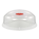 BEAUFORT 27CM Plastic Microwave Food Plate Dish Dome Cover with Microseal