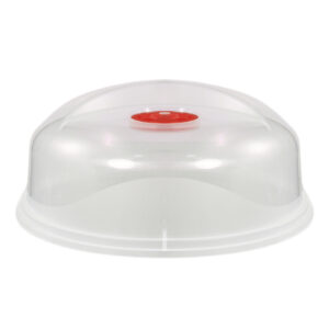 BEAUFORT 27CM Plastic Microwave Food Plate Dish Dome Cover with Microseal