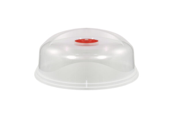 BEAUFORT 27CM Plastic Microwave Food Plate Dish Dome Cover with Microseal