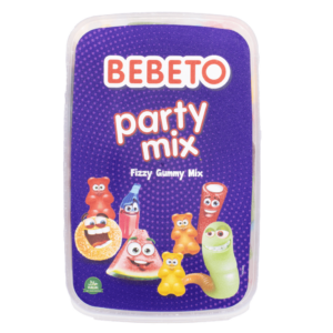 Bebeto Fizzy Party Mix 400g Container