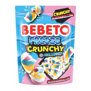 Bebeto Freeze Crispy Marshmallow Twists 35g