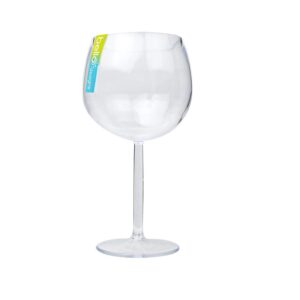 BELLO BALLOON 600ML Clear Plastic Gin Cocktail Glass