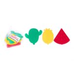 BELLO FRUIT / CACTUS SHAPED MINI FREEZER BLOCKS, PACK OF 3