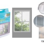 BELLO Insect Window Screen, Easy Fit, 150cm x 130cm
