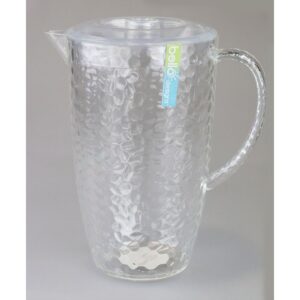 BELLO Transparent 2L Plastic Pitcher with Lid