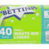 BETTINA 15L LEMON-SCENTED SWING BIN LINERS - PACK OF 40