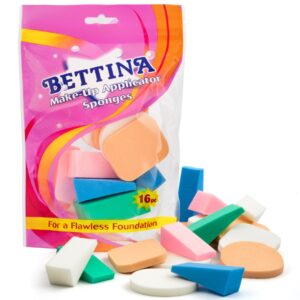 BETTINA VARIETY PACK OF 16 MAKEUP SPONGE APPLICATORS