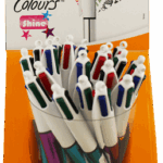 Bic 4 Colors Shine Tube Pen Set