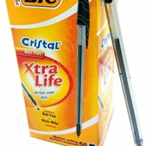 BIC Black Pens, Pack of 50