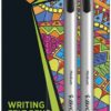 Bic Intensity Black Felt Pens, Pack of 2