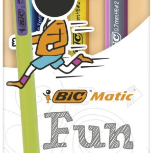 Bic Matic Fun Mechanical Pencils, Pack of 3