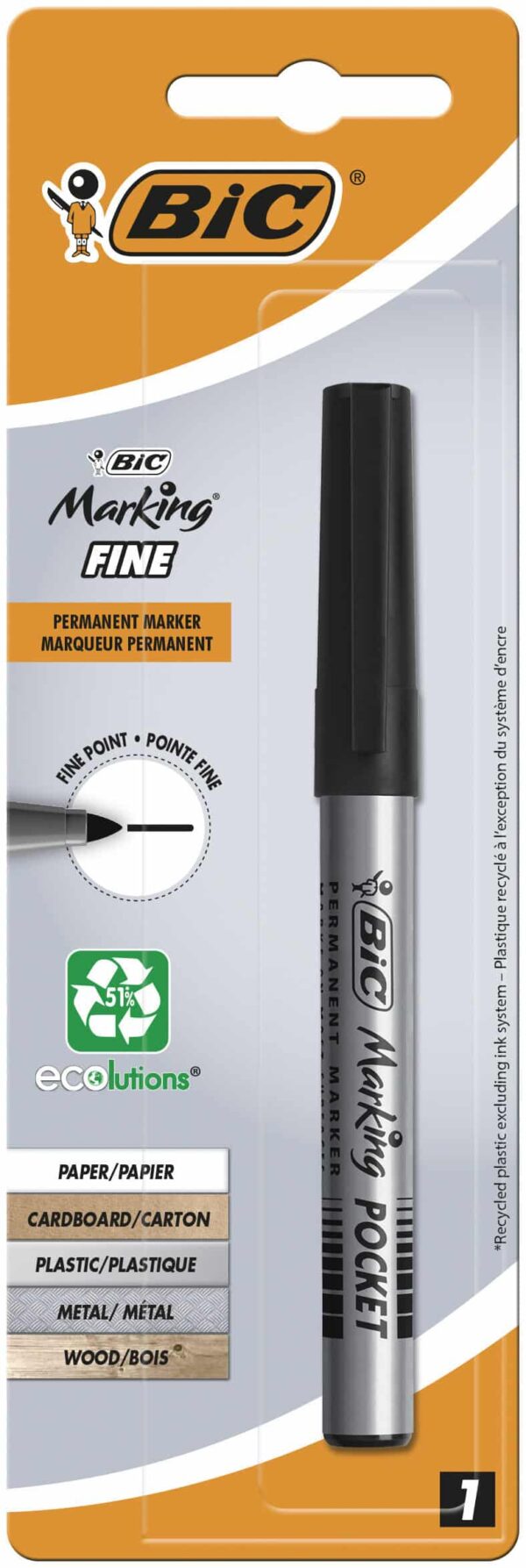 Bic Permanent Marker with Fine Tip