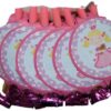 BIRTHDAY PRINCESS - SET OF 2 PACKS, 12 PINK PARTY BLOWOUTS EACH - CASA