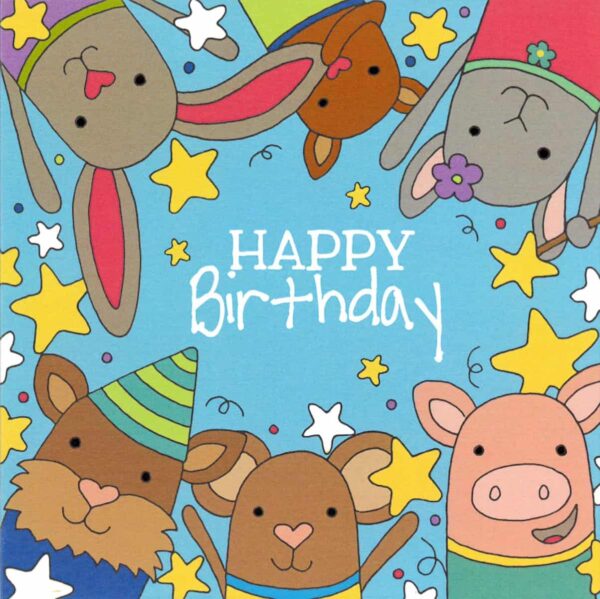 Birthday Star Greeting Card