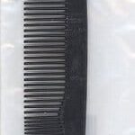 Black Pocket Comb
