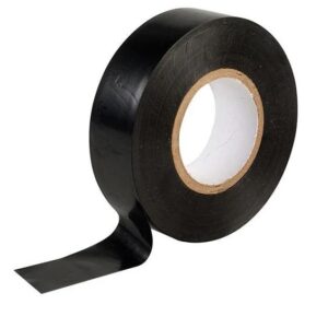 Black PVC Electrical Insulation Tape 19mm x 20m by ULTRATAPE