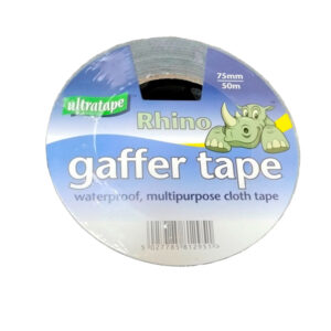 Black Rhino Cloth Gaffer Tape, 75mm x 50m