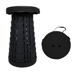 Black Telescopic Stool