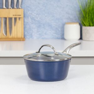 Blackmoor Blue Pro 18cm Saucepan with Lid